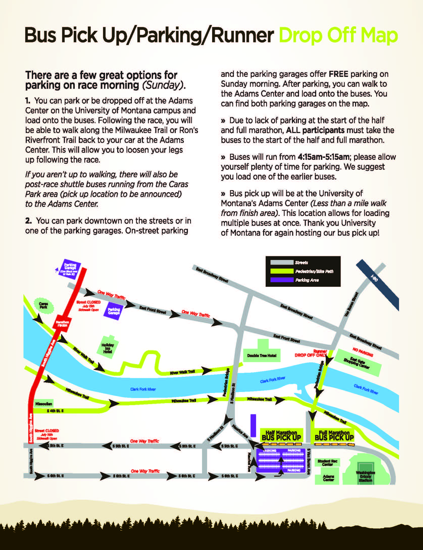 Missoula Marathon Elevation Chart